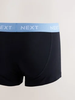 Taille bleue/verte/jaune - Boxers hipsters riches en coton mélangé