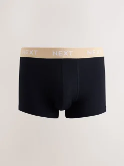 Taille bleue/verte/jaune - Boxers hipsters riches en coton mélangé