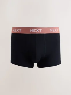 Taille bleue/verte/jaune - Boxers hipsters riches en coton mélangé