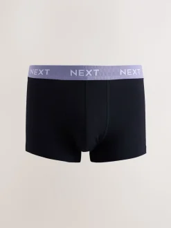 Taille bleue/verte/jaune - Boxers hipsters riches en coton mélangé