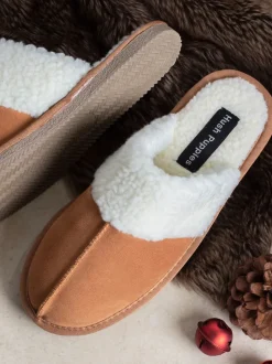 Tan - Chaussons mules Hush Puppies Arianna