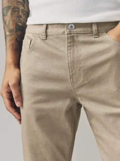 Tan - Lit 1 place - Coupe ajustée Classic Jeans extensibles