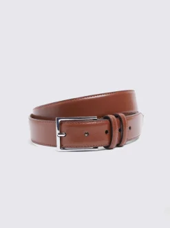 Tan - MOSS Cuir classique Belt
