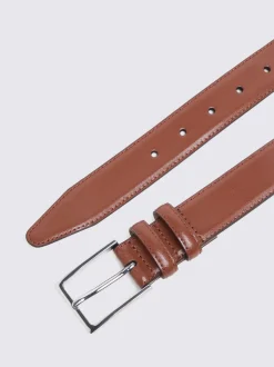 Tan - MOSS Cuir classique Belt