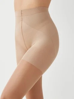 Tan naturel - Collant brillant transparent 20 denier 3 Paquet