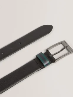 Ted Baker Kendon Rayure Leather Ceintures