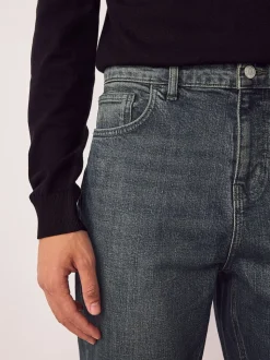Teinte foncée - Bootcut - délavé vintage Denim Jeans