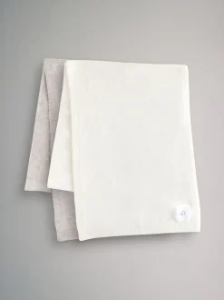 The Set lot de 2 Écharpes en maille fine