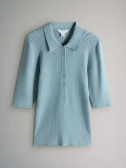 The Set lot de 3 Hauts côtelés en maille