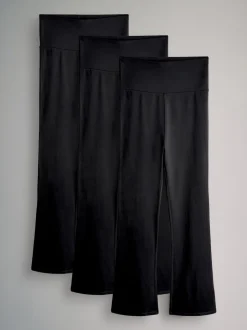 The Set lot de 3 leggings évasés