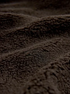 The Set lot de 2 polaires en peau de mouton zippées