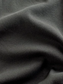 The Set lot de 3 robes mi-longues côtelées à manches courtes