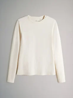 The Set lot de 3 t-shirts à manches longues à col torsadé