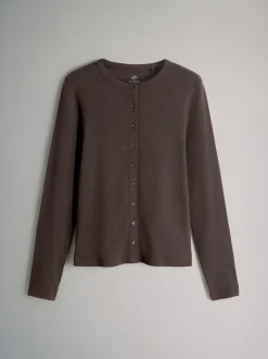 The Set lot de 3 t-shirts côtelés boutonnés à manches longues