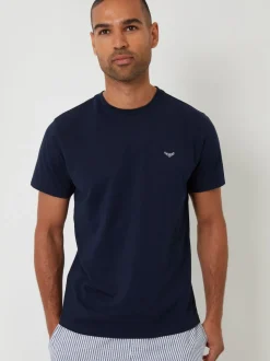 Threadbare Ensemble Pyjama Haut Manches Courtes et Pantalons Rayures