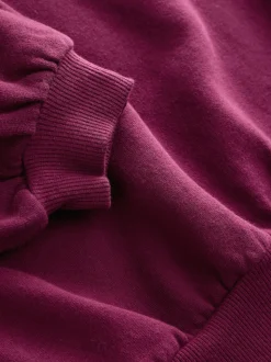 Étoile à sequins rouge bordeaux - Robe-chaussette (3-16ans)