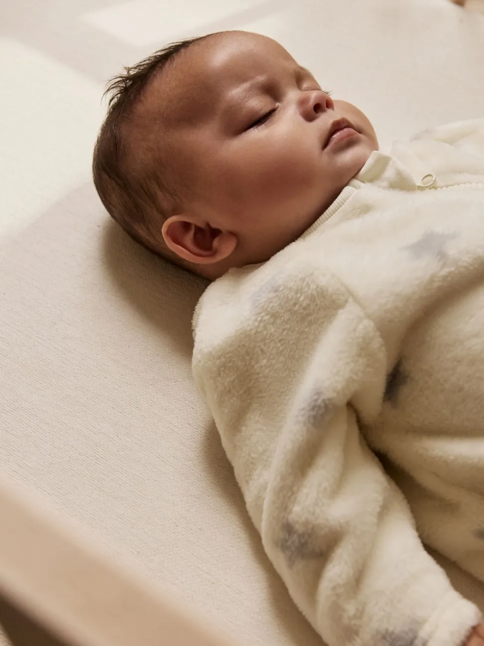 Étoile grise - Dors-bien bébé pour polaire
