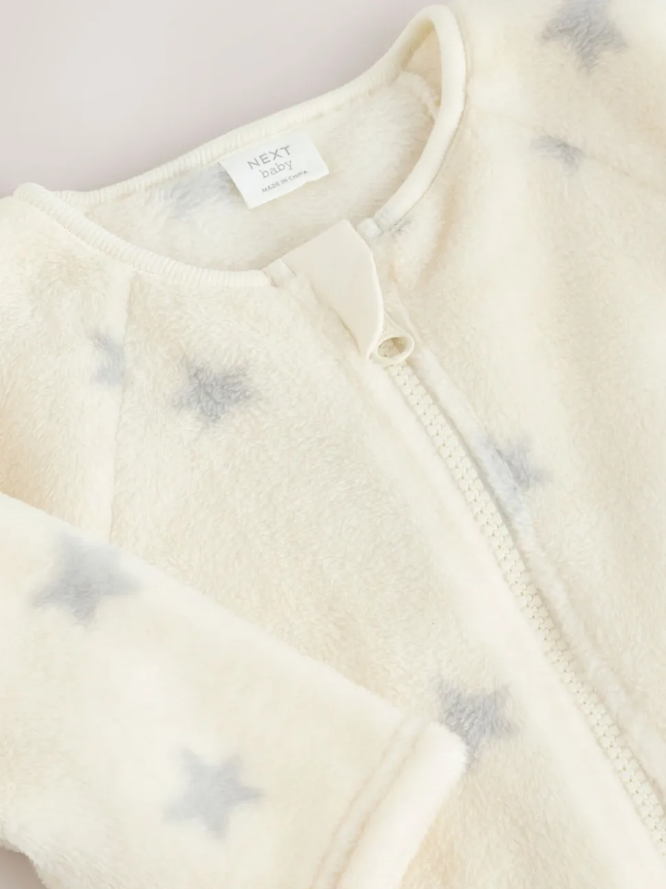 Étoile grise - Dors-bien bébé pour polaire