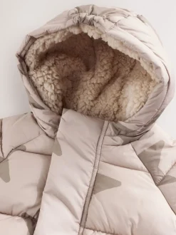 Étoile Nature imprimée sur l’ensemble - Doudoune bébé (0mois-2ans)