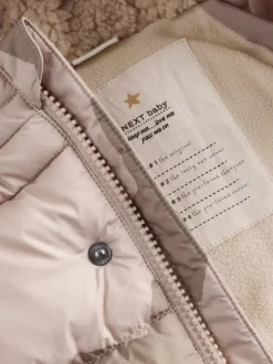 Étoile Nature imprimée sur l’ensemble - Doudoune bébé (0mois-2ans)