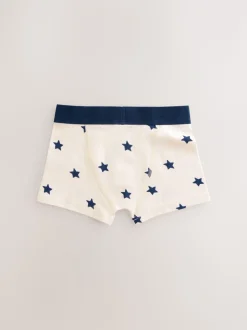 Étoiles et rayures bleues - Lot de 10 boxers (1.5-16ans)