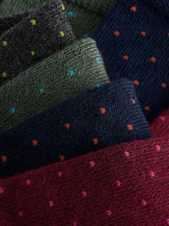 Ton riche à pois - Modal Signature Chaussettes 4 Lot