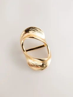 Tonalité d'or - Anneau Écharpe