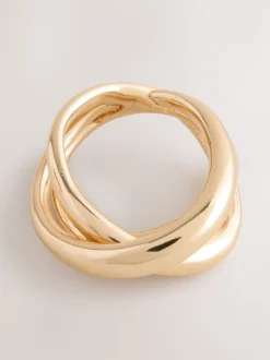 Tonalité d'or - Anneau empilé