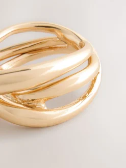 Tonalité d'or - Anneau empilé