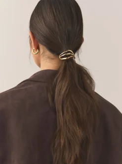 Tonalité d'or - Bobble à cheveux en métal