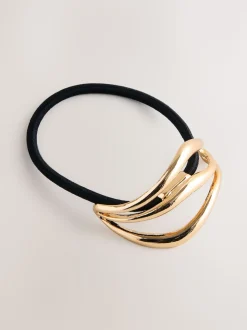 Tonalité d'or - Bobble à cheveux en métal