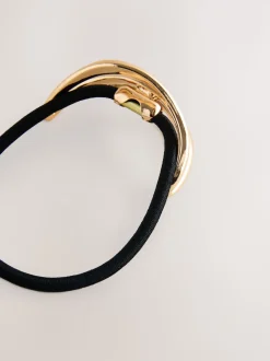 Tonalité d'or - Bobble à cheveux en métal