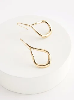 Tonalité d'or - Boucles d'oreilles Tear Drop
