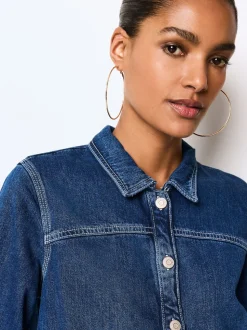 Tonalité d'or - Boucles d’oreilles créoles surdimensionnées