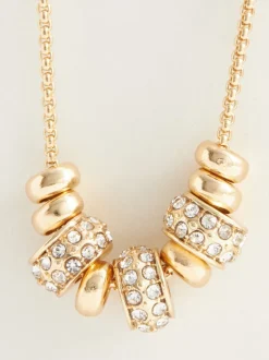 Tonalité d'or - Bracelet pully scintillant avec maïs soufflé perlé