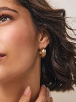 Tonalité d'or - Créoles