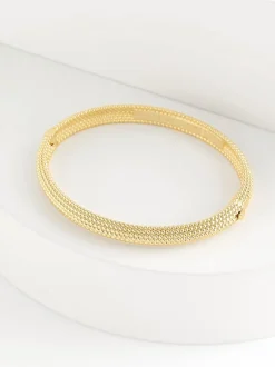 Tonalité d'or - Ted Baker DOTETT : bracelet à pois