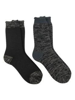 Totes Chaussettes thermiques brossées pour hommes 2 Lot