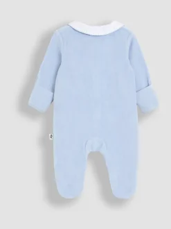 Tout-en-un JoJo Maman Bébé en velours à pieds