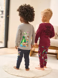 Toy Story multicolore - Lot de 2 pyjamas Snuggle sous licence (9mois -8ans)