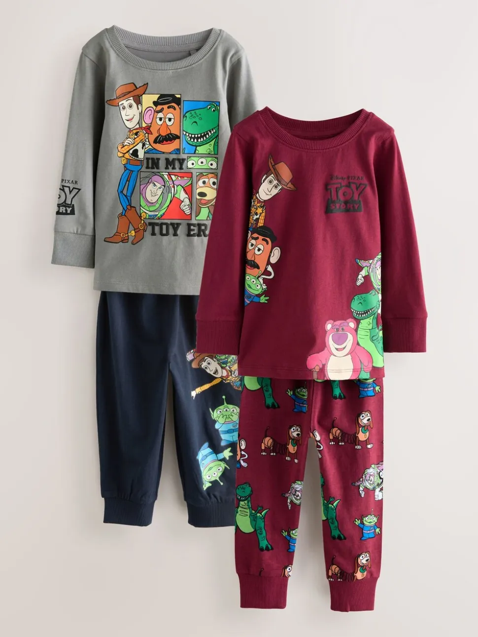 Toy Story multicolore - Lot de 2 pyjamas Snuggle sous licence (9mois -8ans)