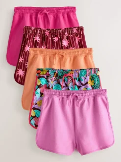 Tropical/violet - Lot de 5 shorts de course (3-16ans)