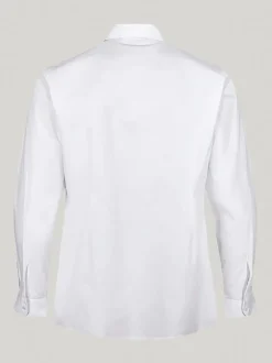 Trutex Blanc Coupe ajustée Manches longues 3 Lot School Chemises