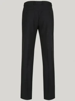 Trutex Short Length Slim Leg Ado Garçons Noir School Pantalons