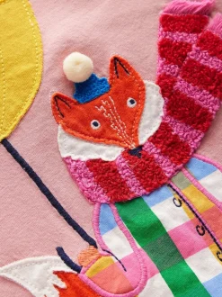 T-shirt Boden à manches longues appliqué