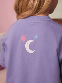T-shirt Eleanor Bowmer Blue Moon Child 100% coton