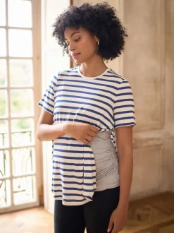 T-shirt Seraphine Grossesse et Allaitement Manches courtes