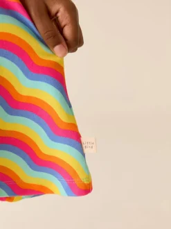 Vague arc-en-ciel - Little Bird by Jools Oliver - Robe patineuse à manches longues