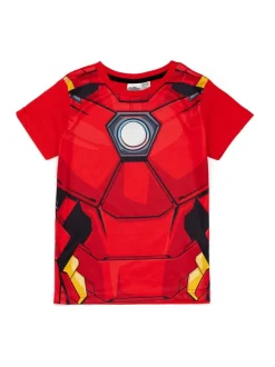 Vanilla Underground - Pyjama garçon Marvel Iron Man court 100% coton