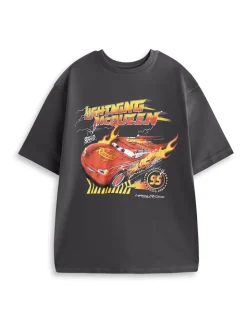 Vanilla Underground Disney Cars Lightning McQueen Ensemble Pyjamas Long à Manches Courtes